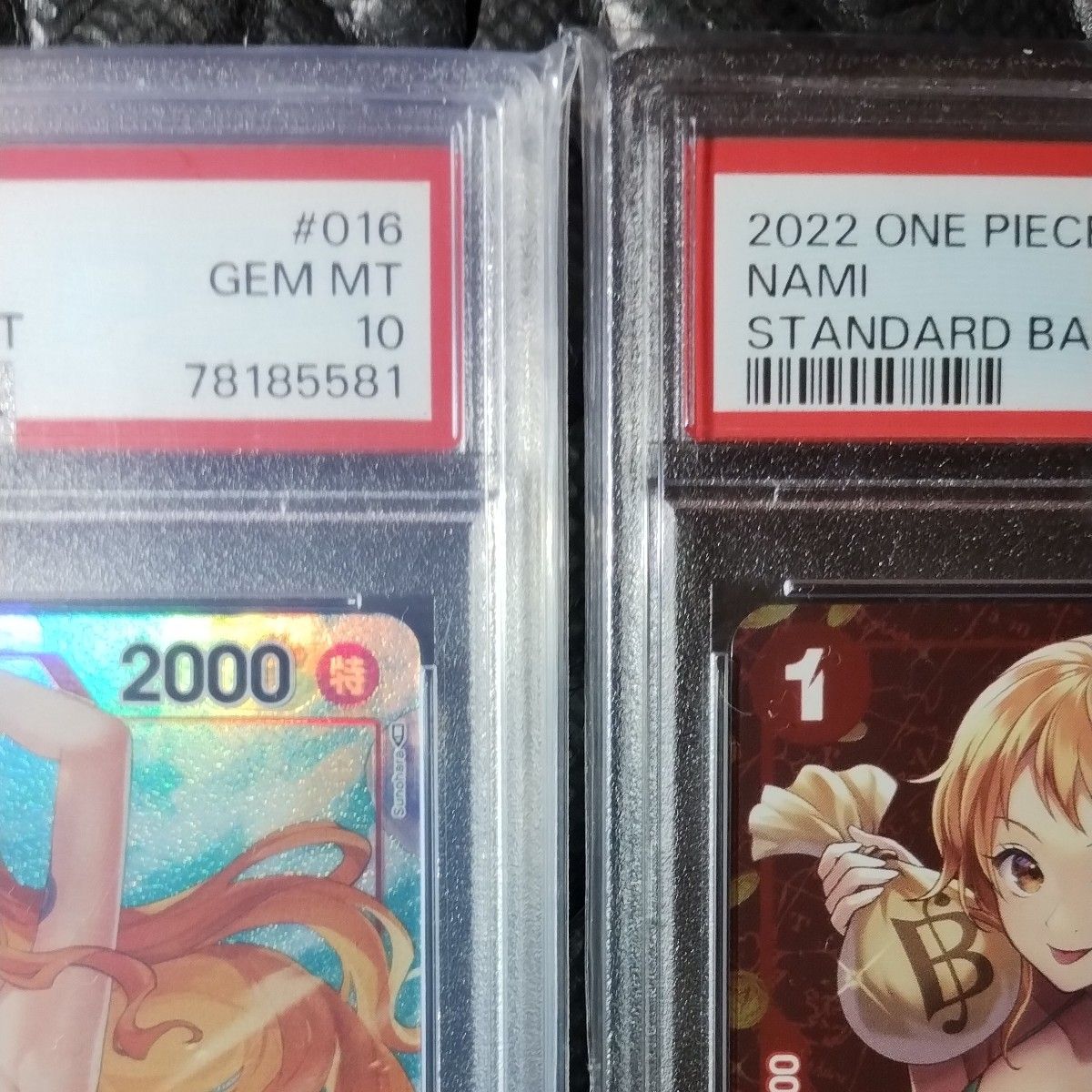 ワンピースカード　PSA10　ナミ