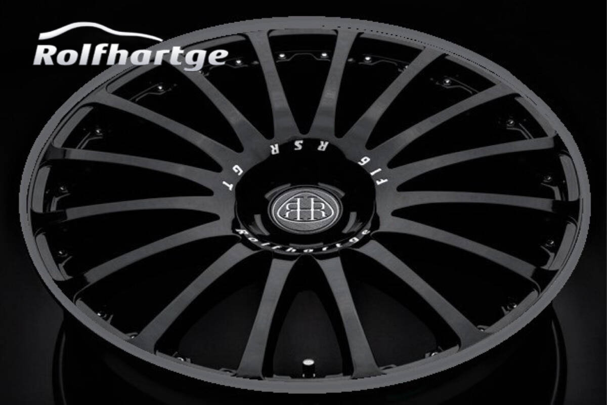 Rolfhartge ロルフハルトゲ F16GT RSR 7.5×18 メルセデスベンツ W176 A-class ホイール Mercedes Benz ブラック 18インチ 4本セット_画像1