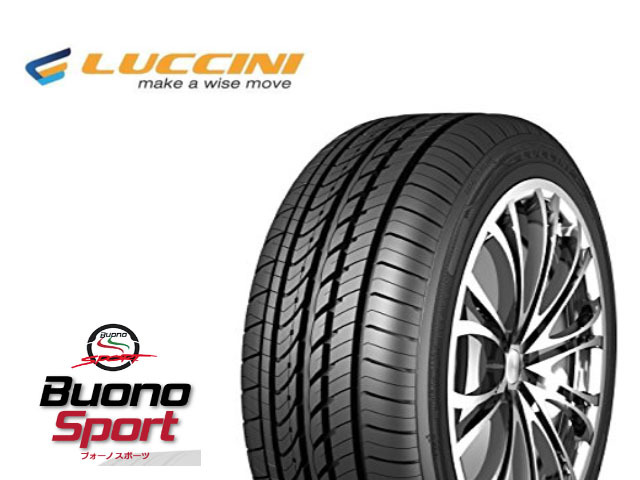 LUCCINI ルッチーニ Buono Sport 235/45ZR17 97W XL サマータイヤ 新品 送料無料 4本セット 17インチ 夏 1台分 TYRE タイヤ TOYOTA BENZ_画像1