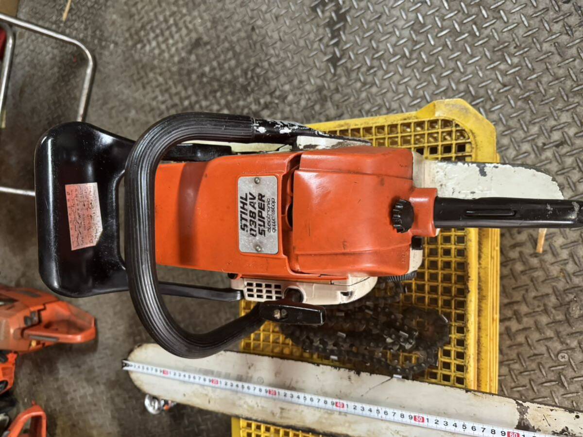 STIHL スチール エンジンチェーンソー チェンソー チェーンソー 0 3 8 A Vの画像7