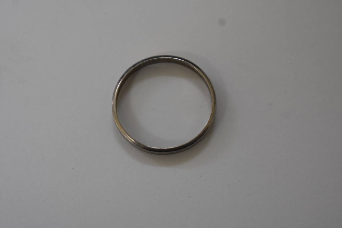 うぶ品 Pt900刻印 リング プラチナ 指輪 約2.5g の画像3