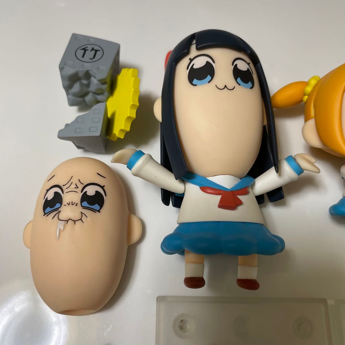 ねんどろいど ポプテピピック ポプ子 ピピ子 セット 欠品 傷あり ねんどろいど ポプテピピック ポプ子 ピピ子 セット 欠品 傷あり