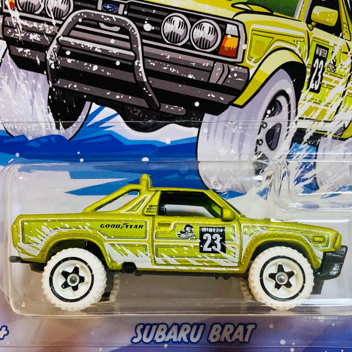 SUBARU BRAT スバル ブラット☆ホットウィール  HOTWHEELS ドンキホーテ限定