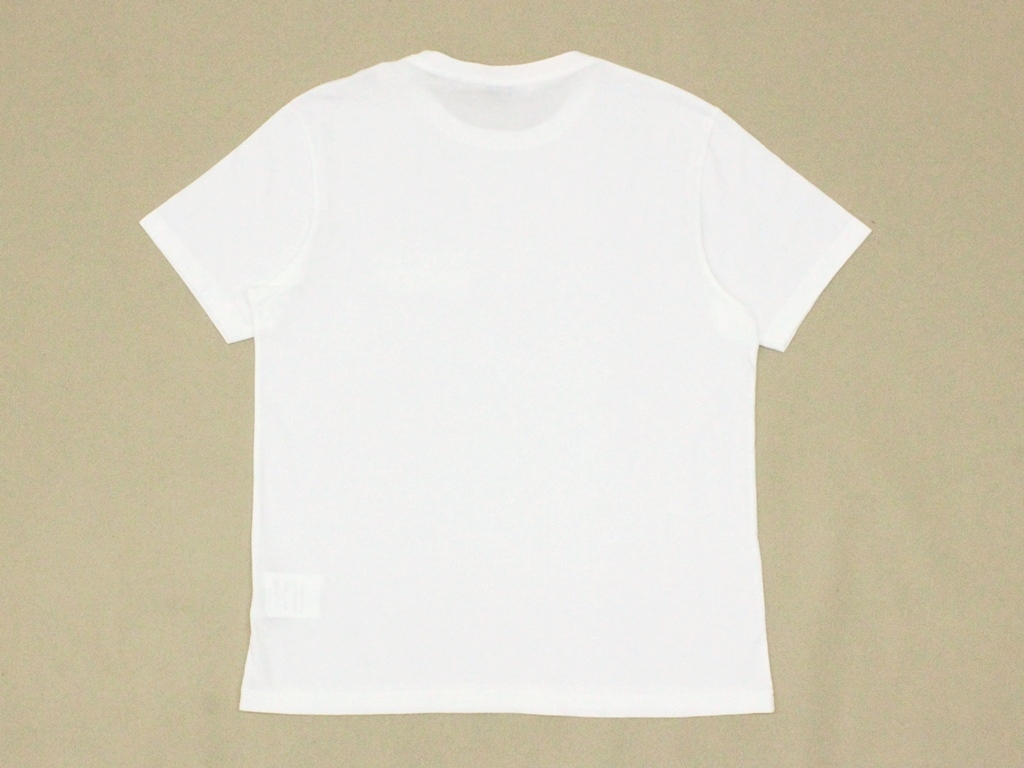 7万新品本物◆モンクレールジーニアス◆M◆FRAGMENT HIROSHI FUJIWARA 7MONCLER白ロゴTシャツ_画像4