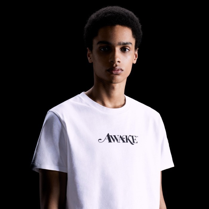 7万新品本物◆モンクレールジーニアス◆S◆2020年Awake NY×2Moncler 1952コラボTシャツ白の画像3