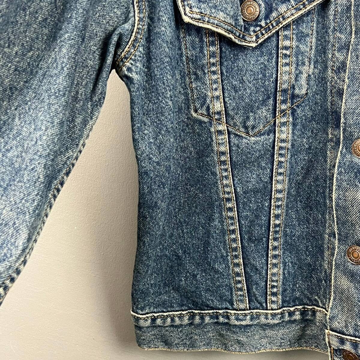 Wm172 USA製 Levi's リーバイス 70505-0217 刻印527 デニム トラッカー ジャケット Gジャン メンズ 38_画像6