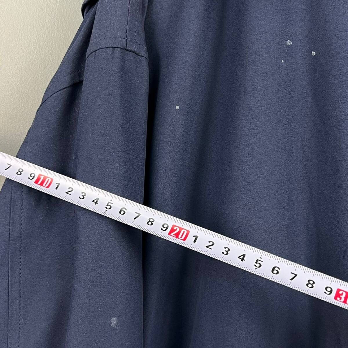 Wm186 ポロバイラルフローレン スウィングトップ ジップアップ ジャケット ブルゾン 紺 ワンポイント刺繍 内側チェック メンズ L_画像9