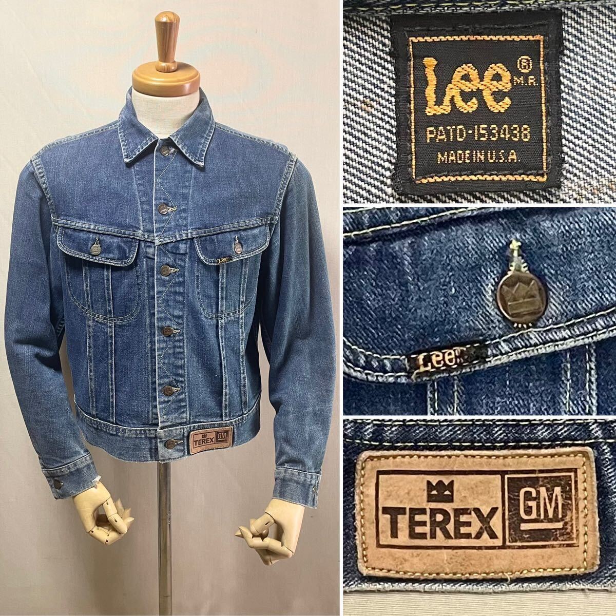 1980s Lee 220J Denim Jacket Made in USA Size 40|Yahoo 1980s Lee 220J Denim Jacket Made in USA Size 40|Yahoo