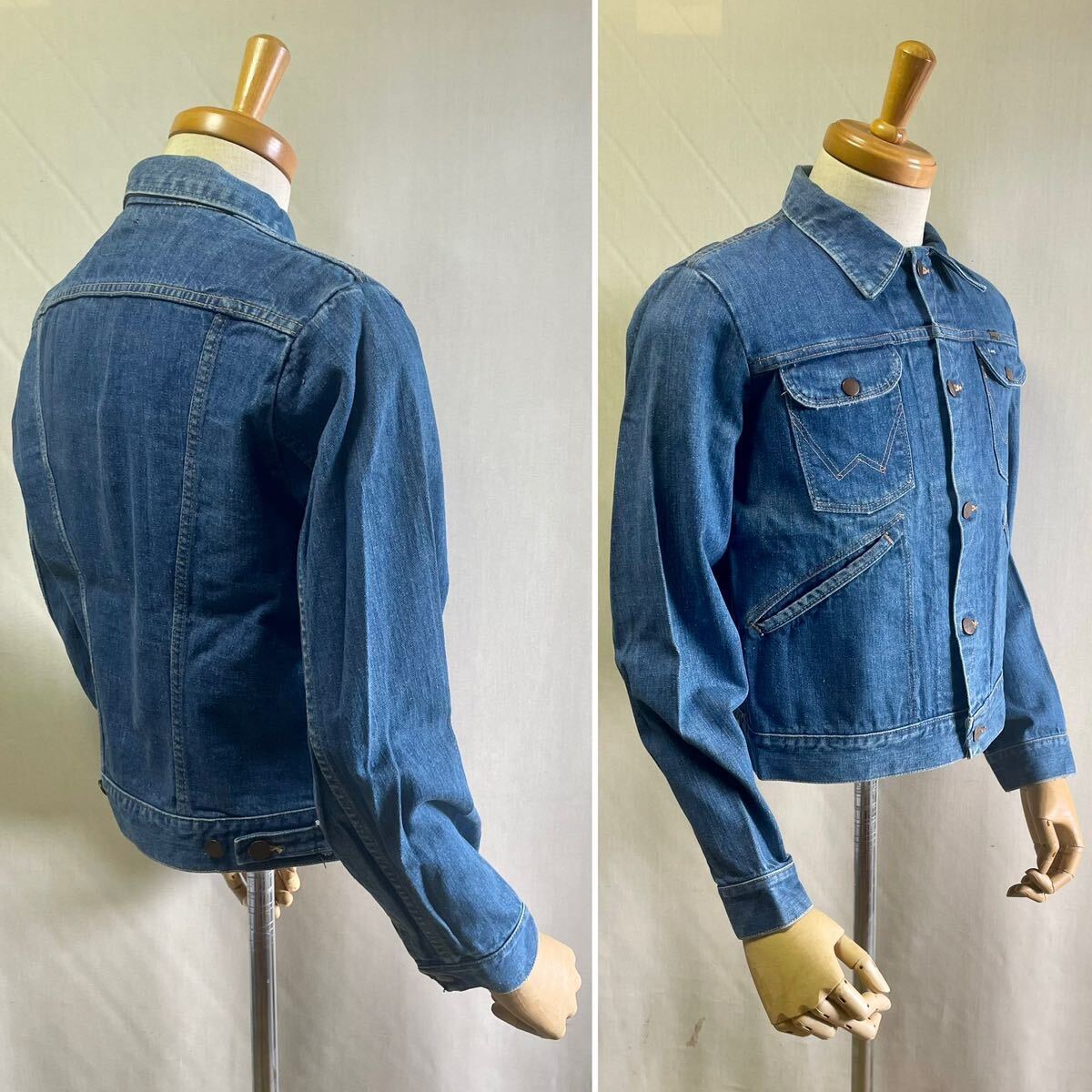 1970s Wrangler Denim Jacket Size 40_画像4