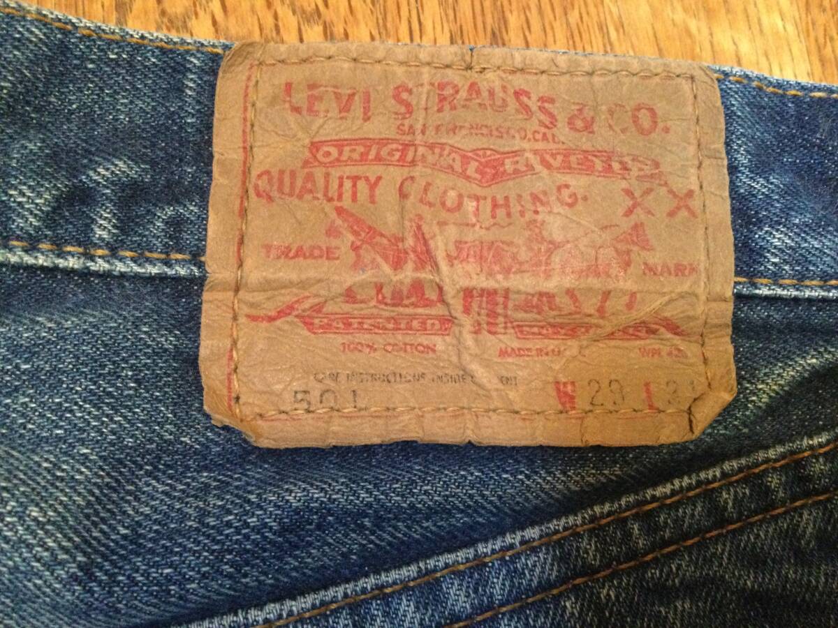 70s vintage LEVIS 501 BIGE リーバイス　ビンテージ　ビッグE ジーンズ　デニム　w29_画像4