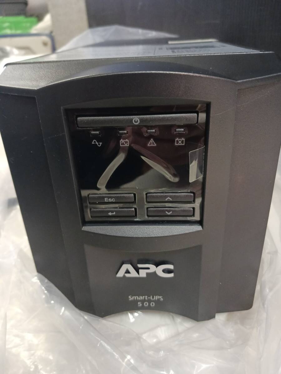 【未使用品】APC 無停電電源装置 Smart-UPS SMT500J Schneider Electric シュナイダーエレクトリック_画像7