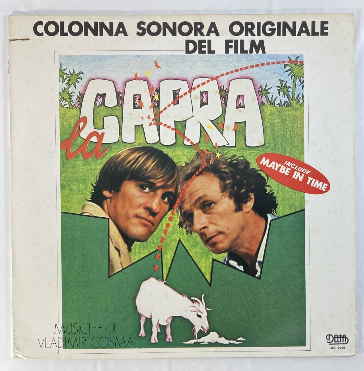 La chvre (=La Capra) (1981) ウラディミール・コスマ 伊盤LP DELTA DEL 7009 Cutout_画像1