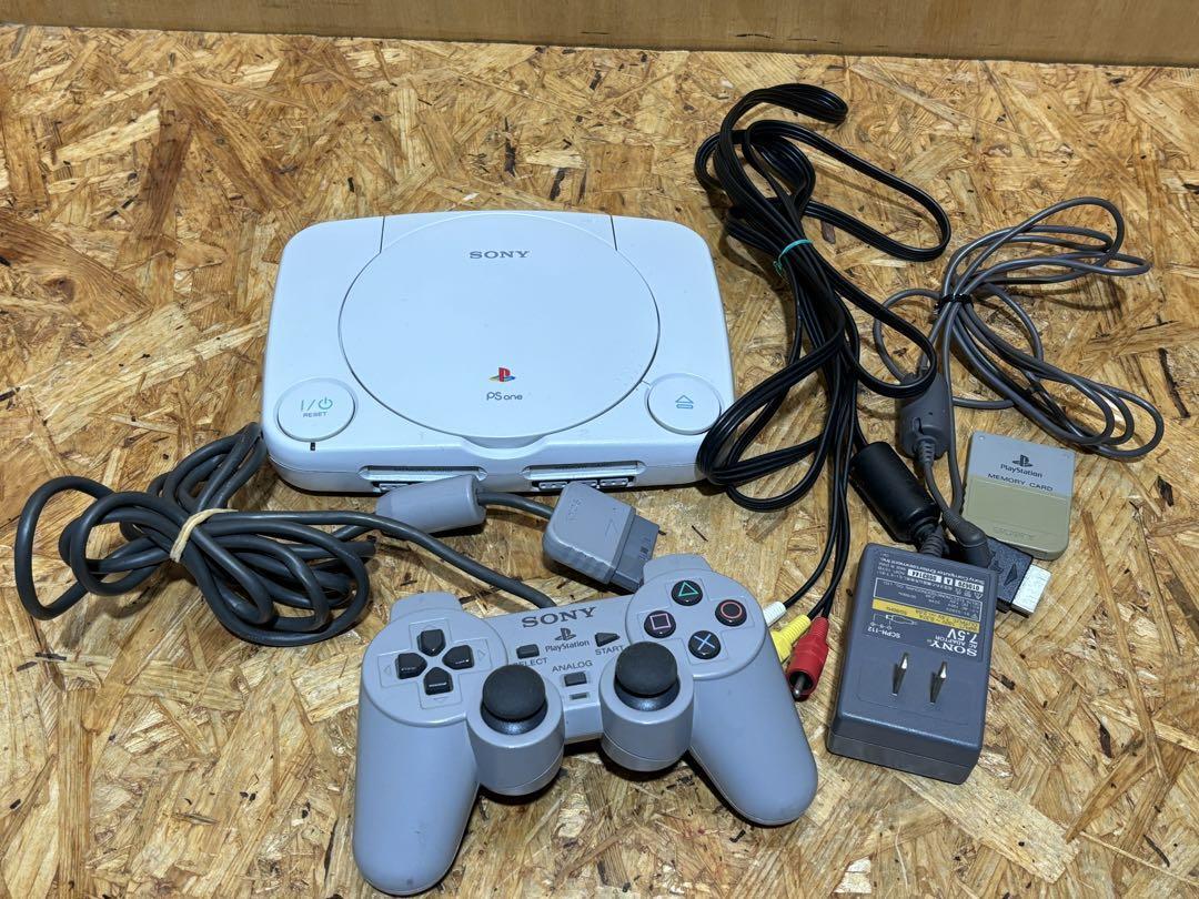 PsOne プレステ PlayStation SCPH-100 メモリー付き