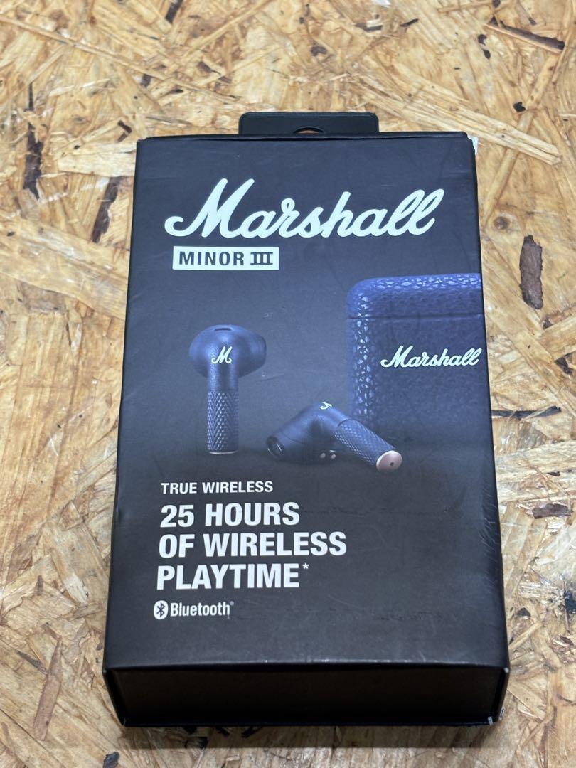 マーシャル marshall MINOR III ワイヤレス イヤホン