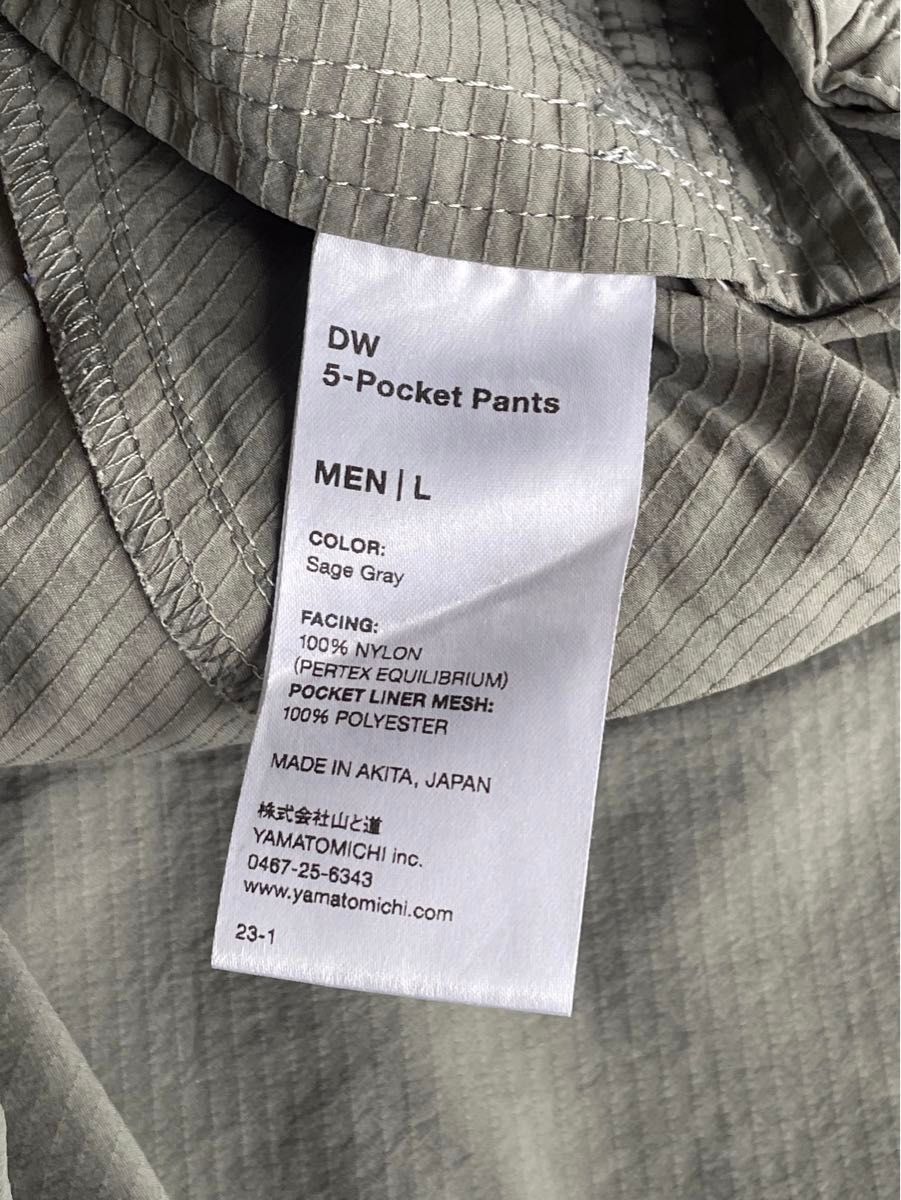 山と道 DW 5-Pocket Pants メンズL セージグレー|Yahoo!フリマ 山と道 DW 5-Pocket Pants メンズL セージグレー|Yahoo!フリマ