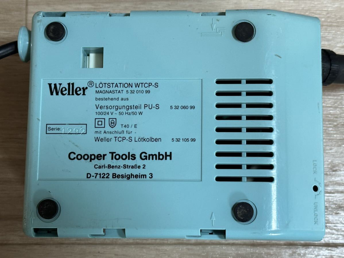 Welled WTCP-S はんだごてステーション Soldering Station Cooper Tools GmbHの画像6