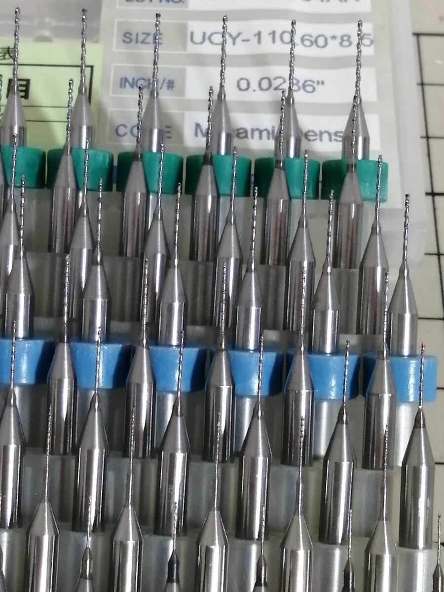 TCT Platinum other carbide micro drill 110ps.@ drill diameter many kind Φ0.11~Φ0.60