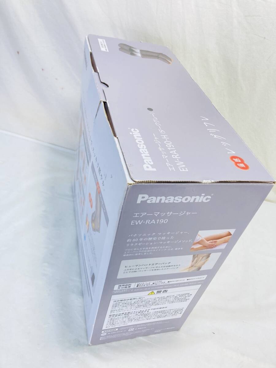 未使用 Panasonic パナソニック 温感レッグリフレ エアーマッサージャー 家庭用エアマッサージ器 EW-RA190 SI-240214004_画像7