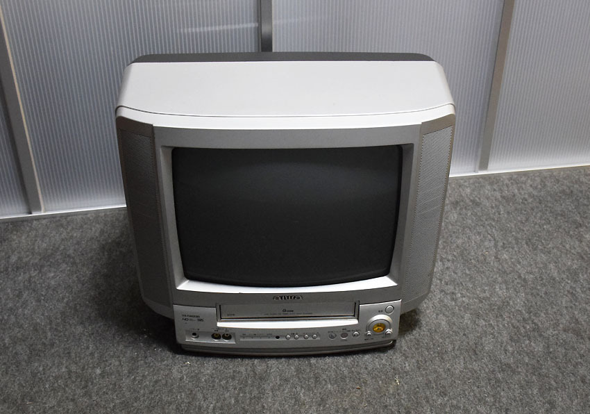 ■aiwa アイワ/ ブラウン管14インチ テレビデオ [VX-T14GX30]_画像1