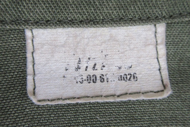 ☆クリックポスト￥185☆80年代 US ARMY アメリカ軍 ミリタリーシャツ ユーティリティシャツ 長袖 OG-507 DLA100-87-C-0362 日本サイズLの画像6