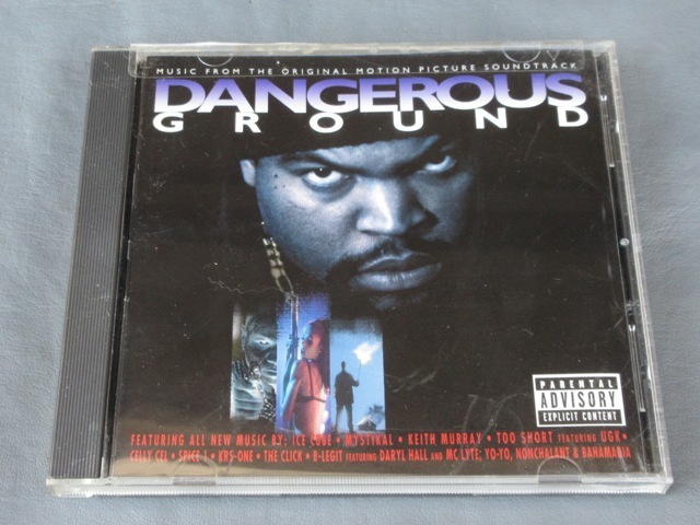 ☆クリックポスト￥185☆Dangerous Ground　サントラCD ICE CUBE　Spice1 Yo-Yo Pete Rock Bahamadia Keith Murray The Ummah KRS-One_画像1