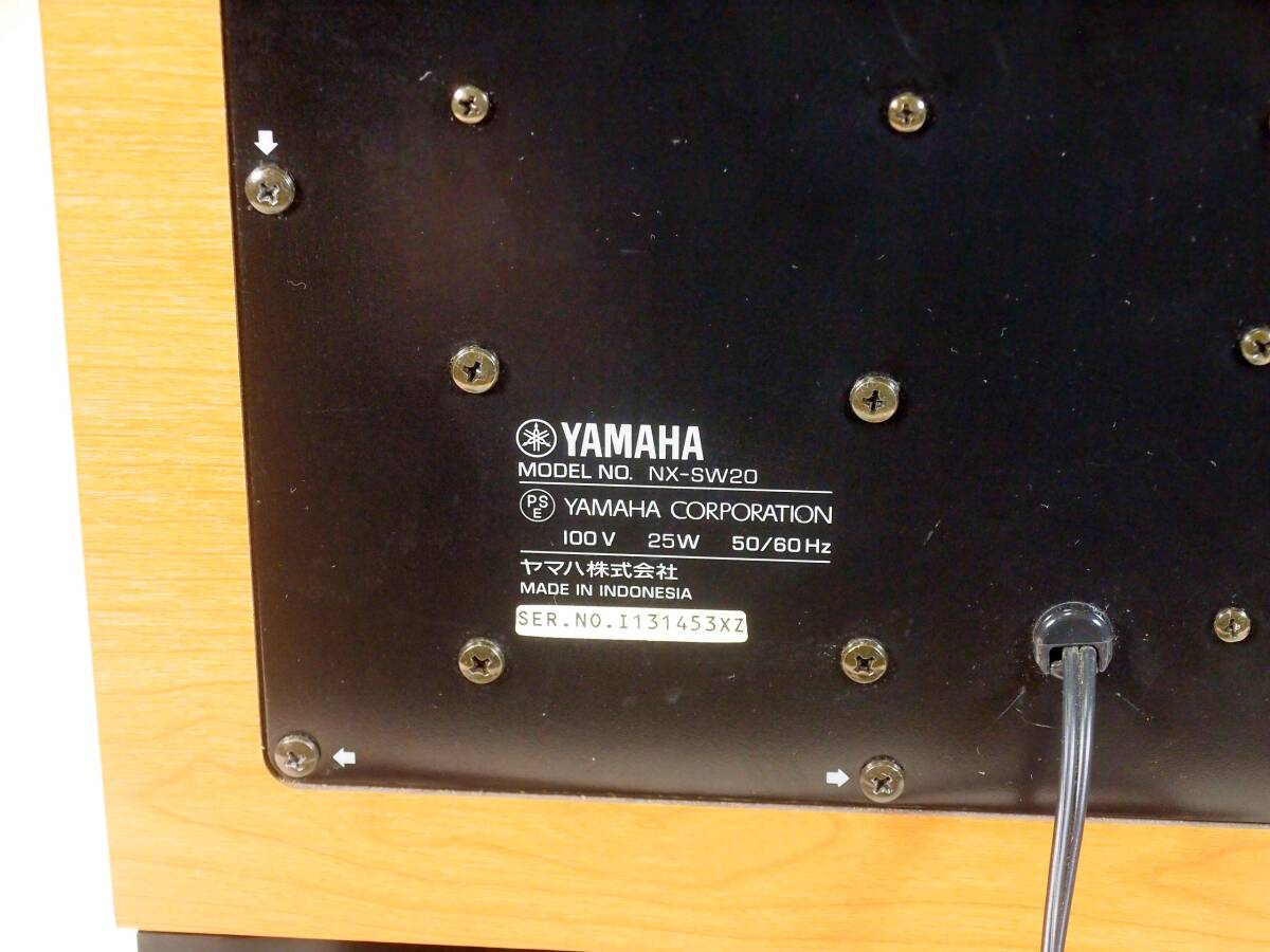 *[ б/у | рабочее состояние подтверждено ]YAMAHA сабвуфер NX-SW20 *