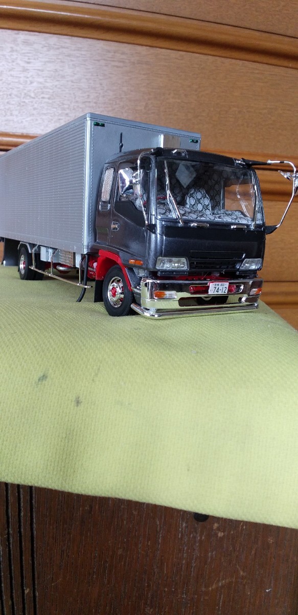  truck plastic model final product 