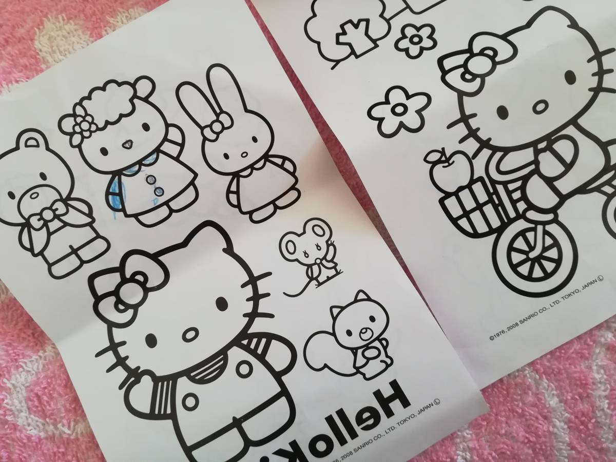 ｕｓｅｄ ハローキティ Hello Kitty ミニスララ お手本イラスト4種類 キティのイラストが上手に書ける お絵かき おもちゃ ゲーム 売買されたオークション情報 Yahooの商品情報をアーカイブ公開 オークファン Aucfan Com