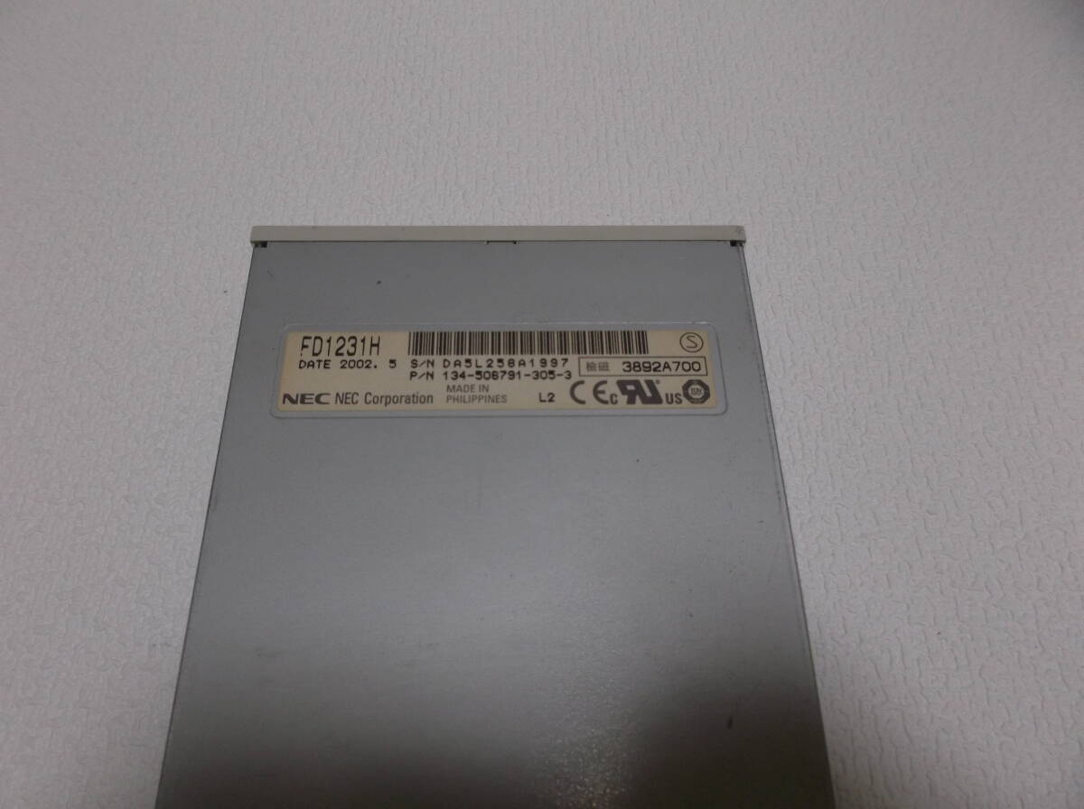  secondhand goods NEC FD1231H 3.5 -inch FDD present condition goods 