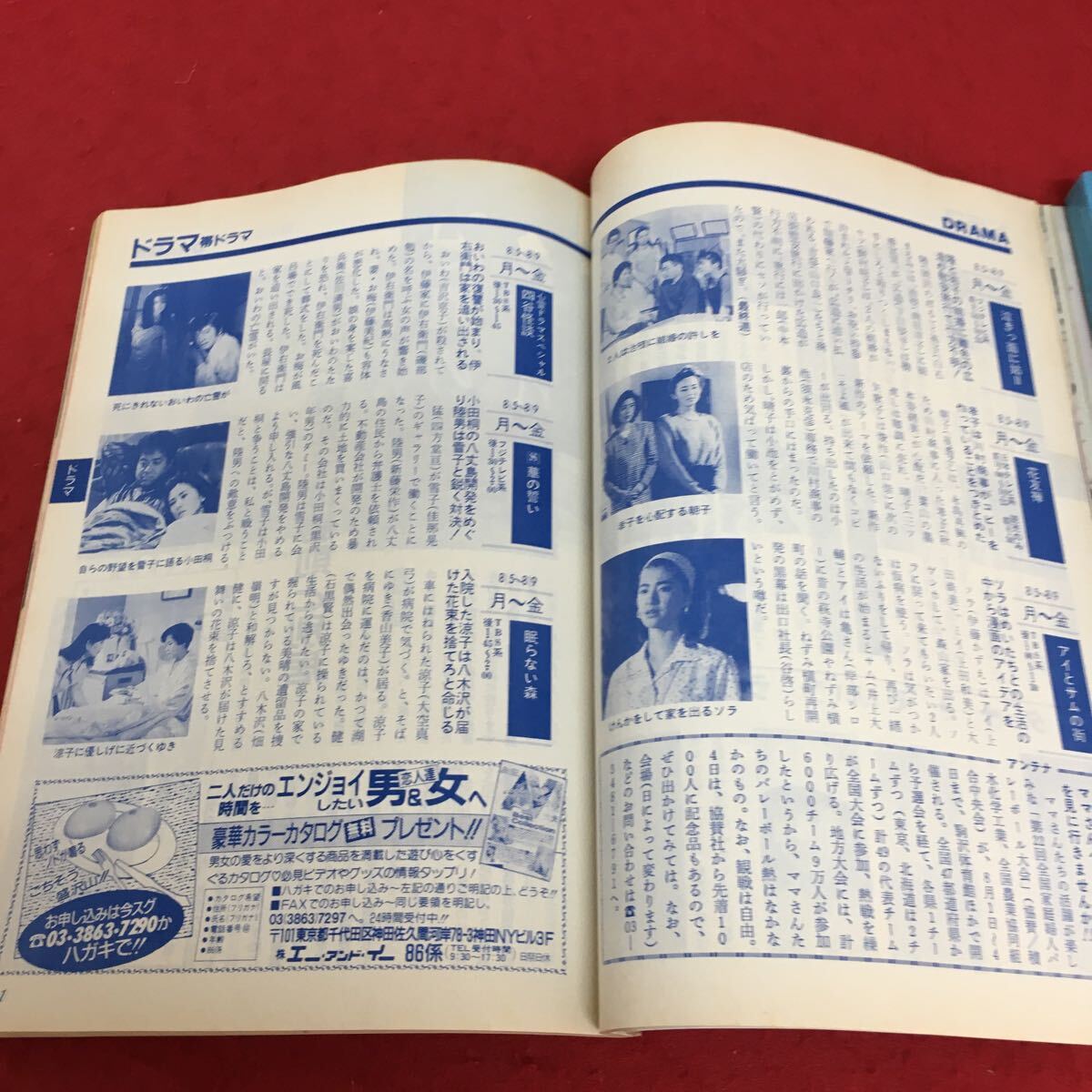 e-653 TVガイド 1991 8.3 8.9 平成3年8月9日発行 私たちは戦争を許さない！！ さだまさしクローズアップ※3