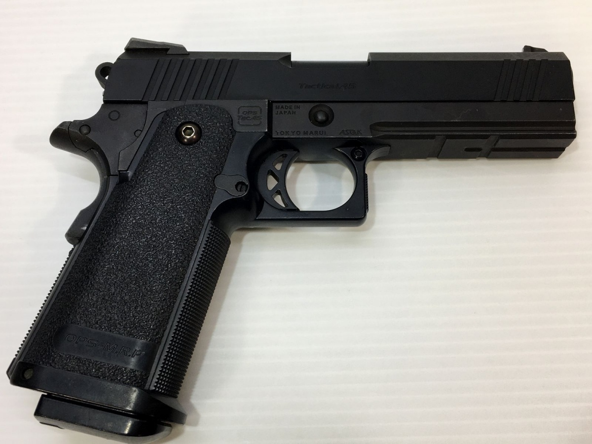 ○【同梱B】【中古】1：東京マルイ ガスガン ハンドガン OPS Tactical.45 スペアマガジン1個付属 現状品 2400031180845の画像5