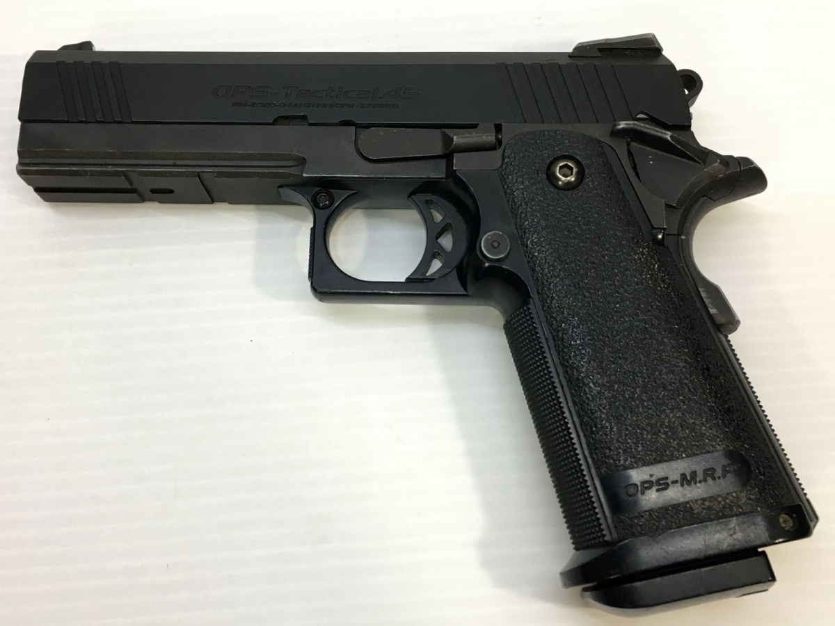 ○【同梱B】【中古】2：東京マルイ ガスガン ハンドガン OPS Tactical.45 スペアマガジン2個付属 現状品 2400031180852の画像2