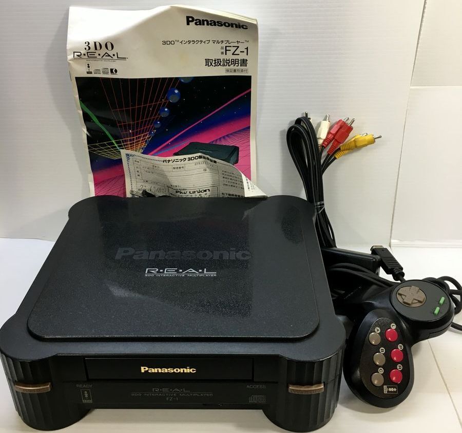 □【同梱不可】【中古】パナソニック 3DOリアル FZ-1 本体+6ボタンパッド+AVケーブル 通電確認済み 現状品 2400031179191_画像2