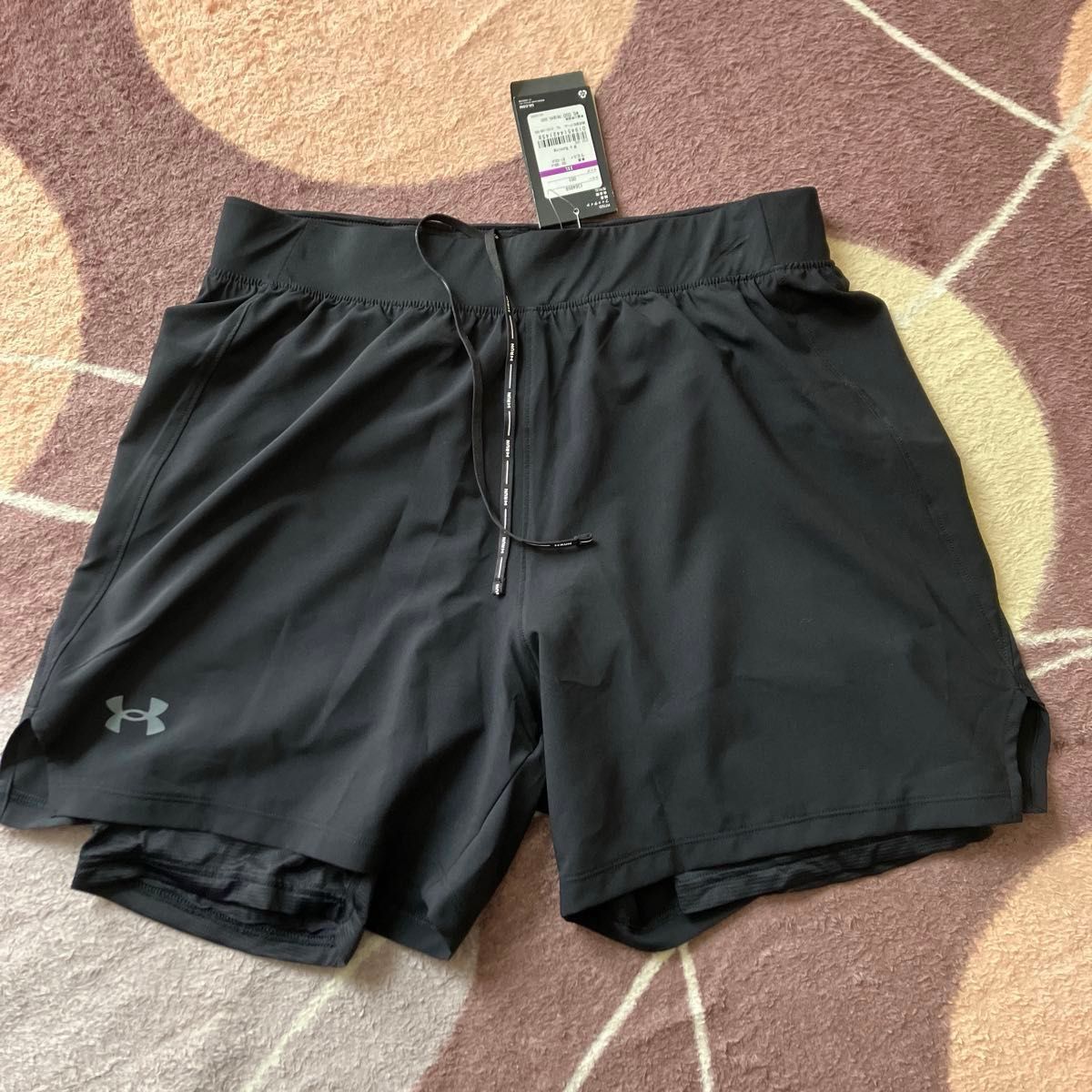 UNDER ARMOUR アンダーアーマー1364858 メンズショートパンツ　XXLサイズ　ブラック