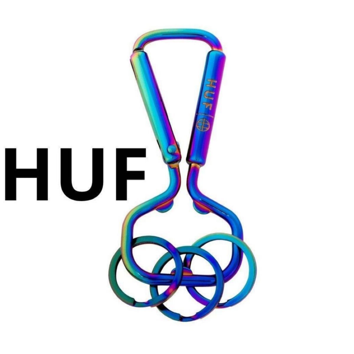 HUF カラビナ オーロラ キーケース 送料無料 新品未開封 No3