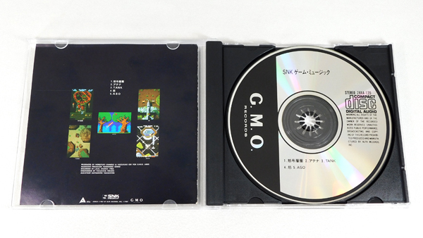 CD「SNK ゲーム・ミュージック SNK GAME MUSIC」28XA-120 廃盤 怒号層圏,アテナ,TANK,怒,ASO/G.M.O._画像3