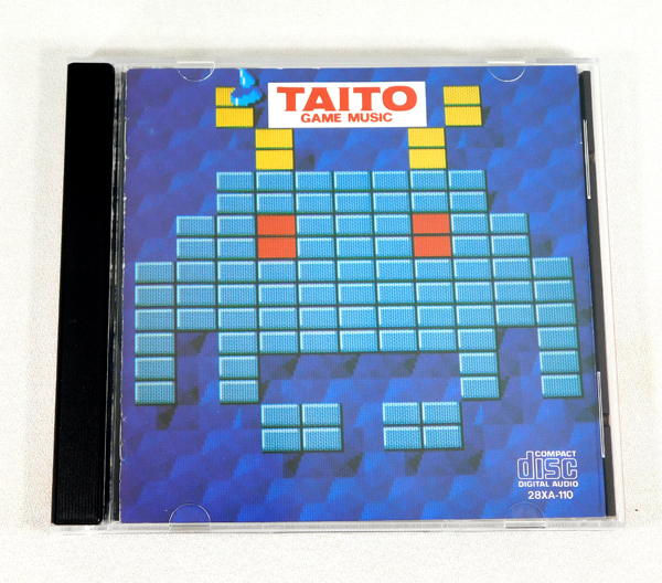 CD「タイトー・ゲーム・ミュージック TAITO GAME MUSIC」28XA-110 廃盤 影の伝説,スペースインベーダー,スーパーデッドヒートII,他 /G.M.O.の画像1