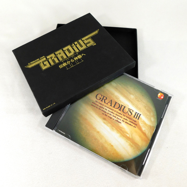 CD「グラディウス 3 GRADIUS Ⅲ/コナミ矩形派倶楽部」伝説から神話へ(アレンジ・ヴァージョン),ゲーム・サントラ,etc収録 収納BOX付きの画像1