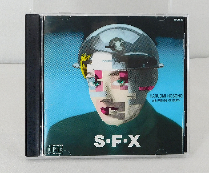 CD「細野晴臣/S・F・X」30CH-21 旧規格 初期 85年盤/SFX HARUOMI HOSONO with FRIENDS OF EARTHの画像1