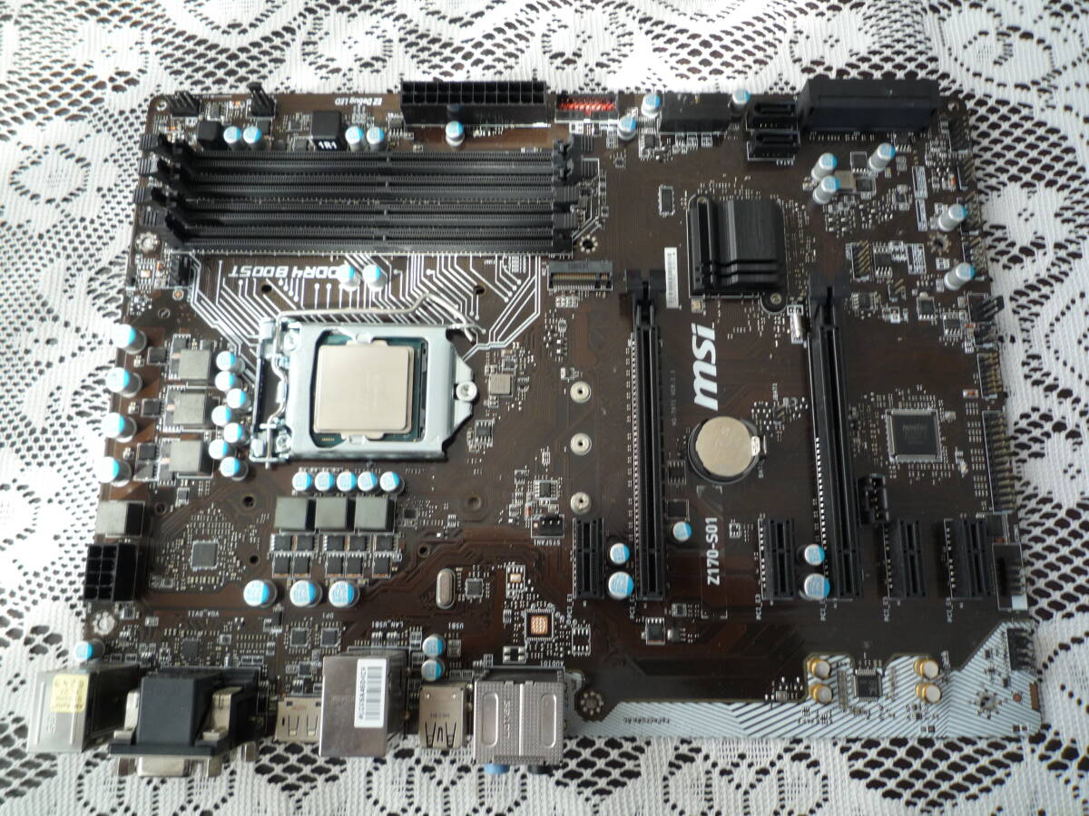 Yahoo!オークション - MSI Z170-S01 / LGA 1151 / ATX CPU Yahoo!オークション - MSI Z170-S01 / LGA 1151 / ATX CPU