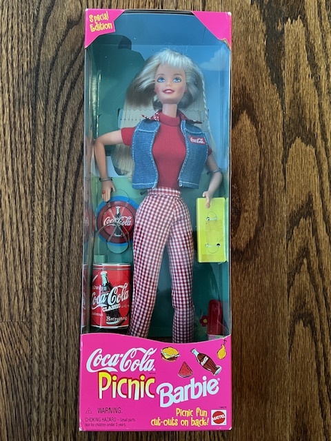 【一点限り！送料無料！】バービー マテル コカ・コーラ ピクニック スペシャル・エディション Barbie Coca Cola