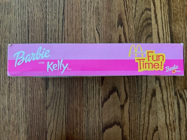 [ one point limit! free shipping!] Mattel Barbie . Kelly. doll set McDonald's fan time Mattel Barbie and Kelly McDonald*s Fun Time
