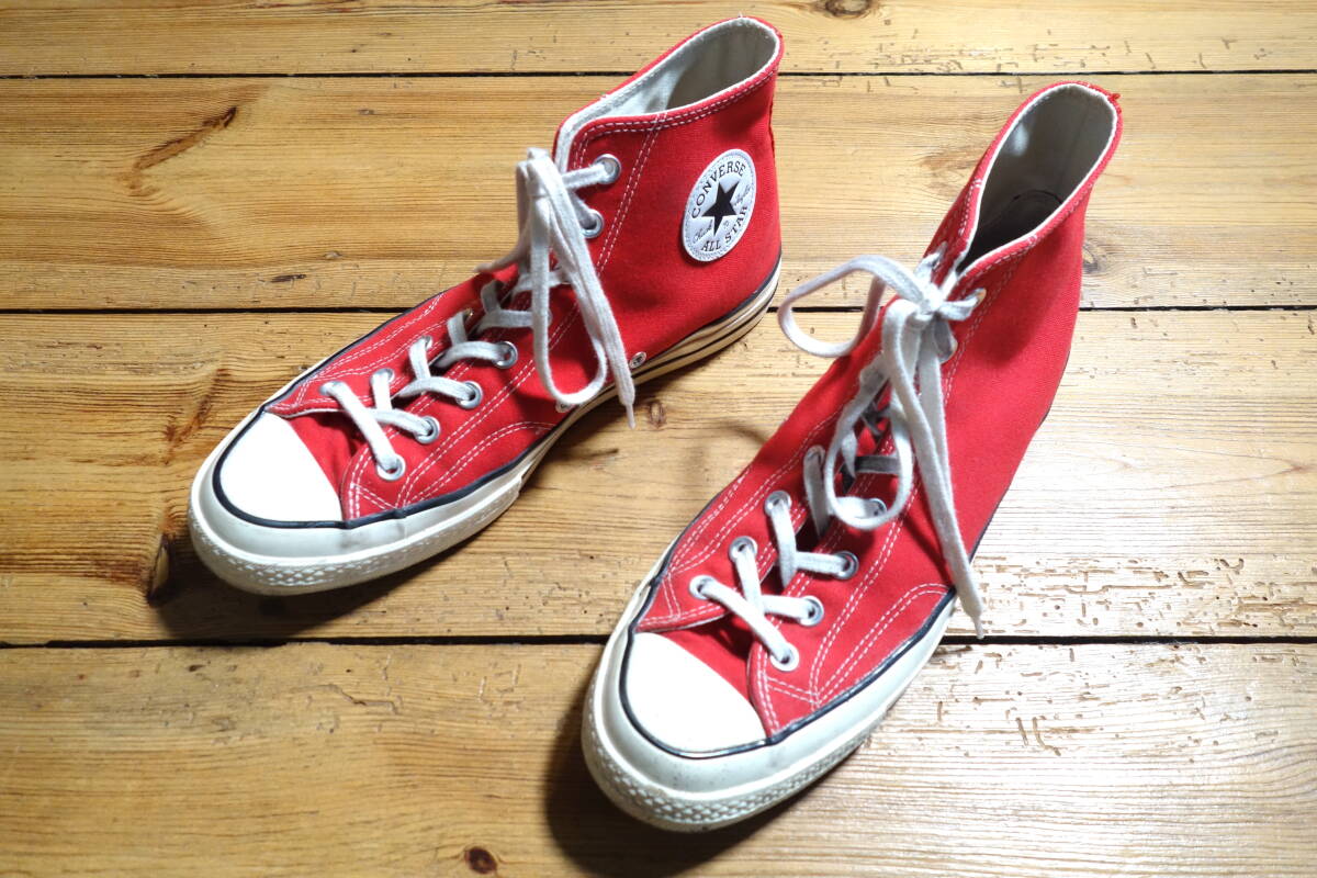 Converse All Star Chuck 70 CT 70 コンバース 9 27.5cm レッド チャックテイラー_画像1