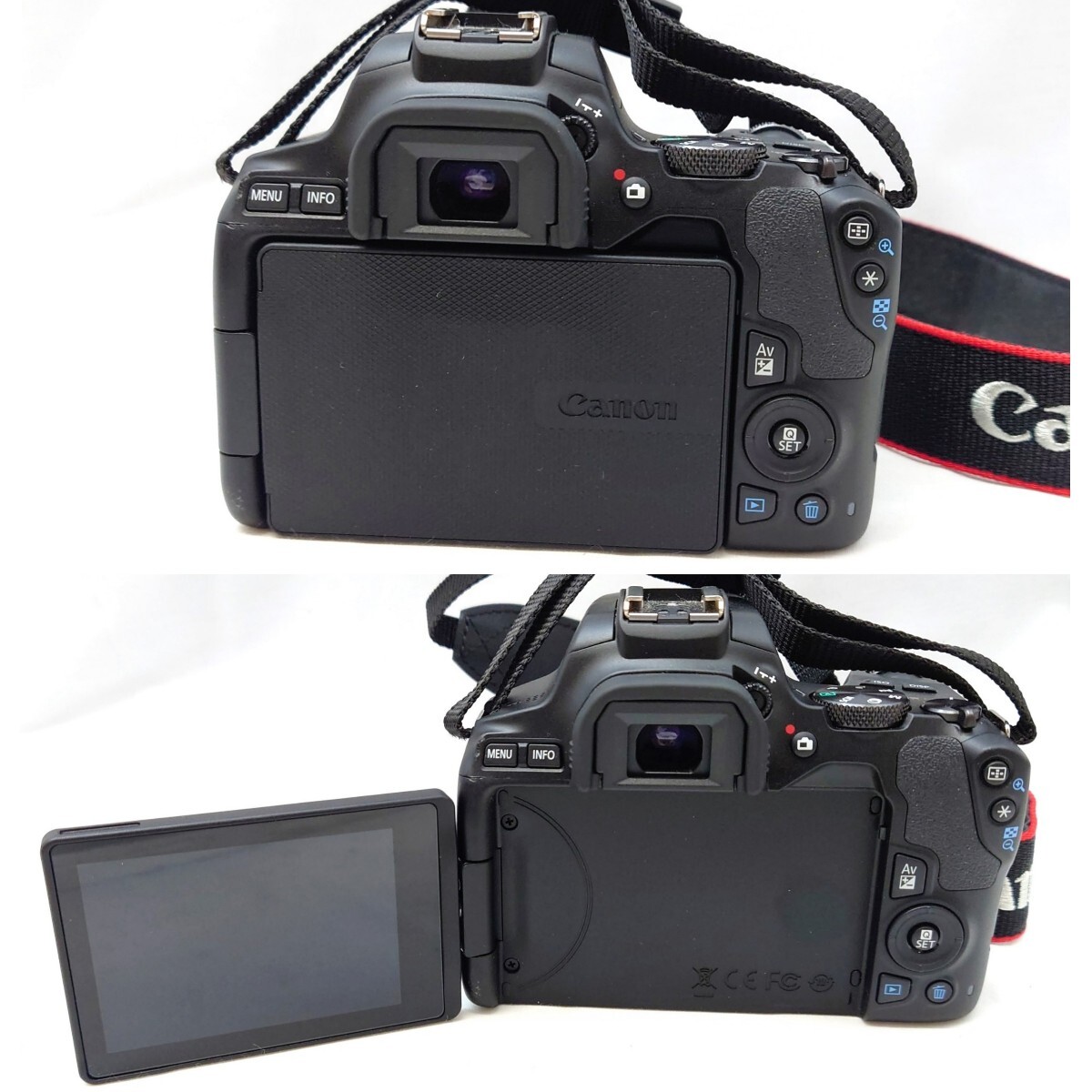 CANON EOS Kiss X10 EF-S 18-55 IS STM レンズキット DS126761 デジタル一眼レフカメラ カメラ 一眼レフ ブラック hgs41_画像6