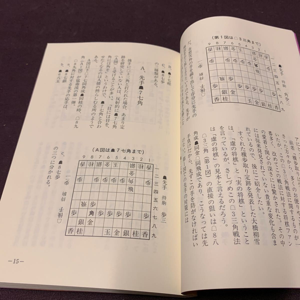 【横歩取りは生きている/続横歩取りは生きている上下　3冊】　大橋柳雪から現代まで　沢田多喜男著　将棋　昭和　将棋天国社 _画像4