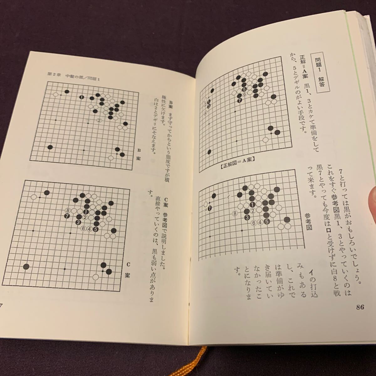 【あなたは何段級でしょう〈2〜4〉 4冊組】 囲碁テスト 1巻抜け 九段 宮本直毅 二口外義 小山靖男 橋本宇太郎 橋本昌ニ 本田邦久の画像4