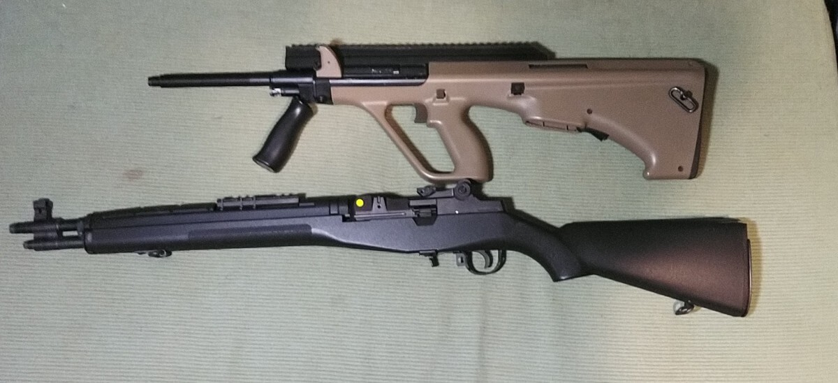 ジャンク　電動ガン　2丁セット　ステアー 　M14socom 東京マルイ_画像1