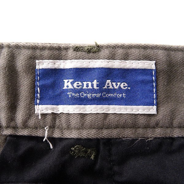 新品 ケントアヴェニュー ピーチ ツイル ガーメントダイ チノ パンツ 76(S) カーキ 【P32844】 Kent Ave. スラックス メンズ_画像7