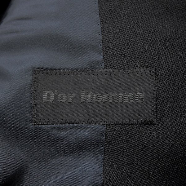  new goods doll Homme . sudden men's spring summer tropical wool do Be suit A5 (M) black [J51438] men's jacket Easy pants 