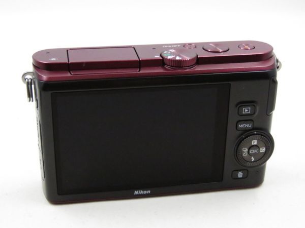 [15054W5]★極上美品★NIKON 1 J3 レッド ボディ 元箱付きの画像5